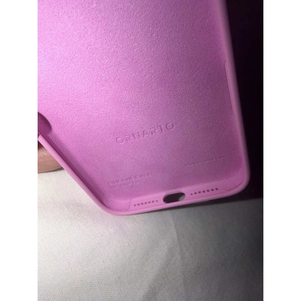 ORNARTO Liquid Silicone Case for iPhone 17 Pro Max Protect your phone Pink
